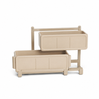 Organisateur Sous Évier Modulable à Plateaux Décalés – Beige