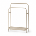 Porte-Serviettes Autoportant à Double Arche – Beige